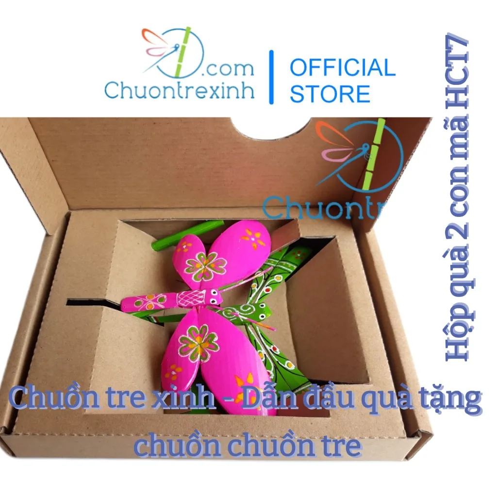 Hộp quà chuồn tre HCT7